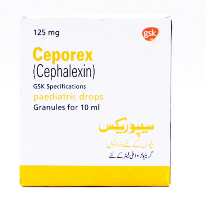 Ceporex 125mg Drop