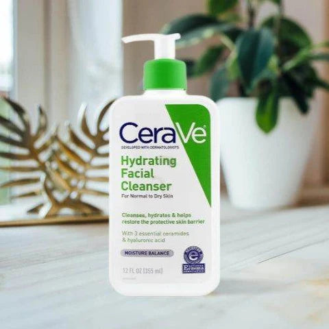 CeraVe Hydrating Facial Cleanser 355ml Hover Image