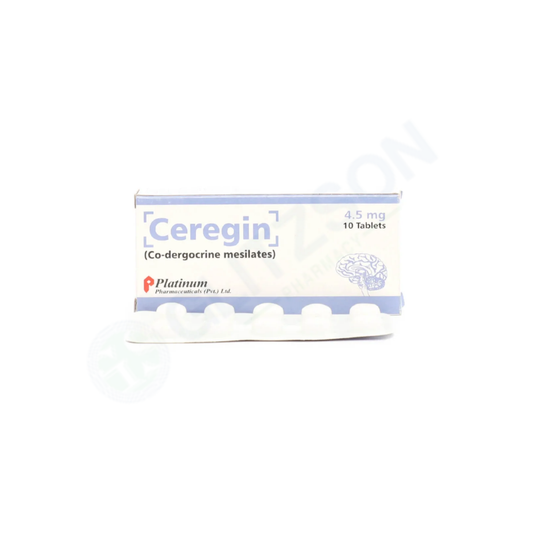 Ceregin Tablets 4.5mg (1 Box = 1 Strip)(1 Strip = 10 Tablets)