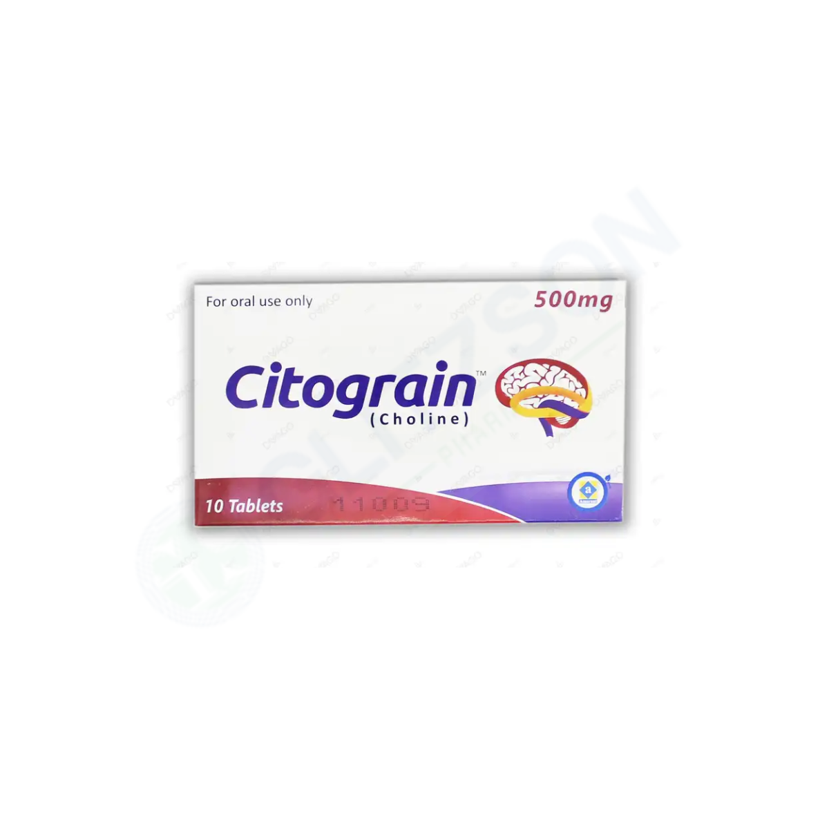 Citograin Tablets 500mg (1 Box = 1 Strip)(1 Strip = 10 Tablets)