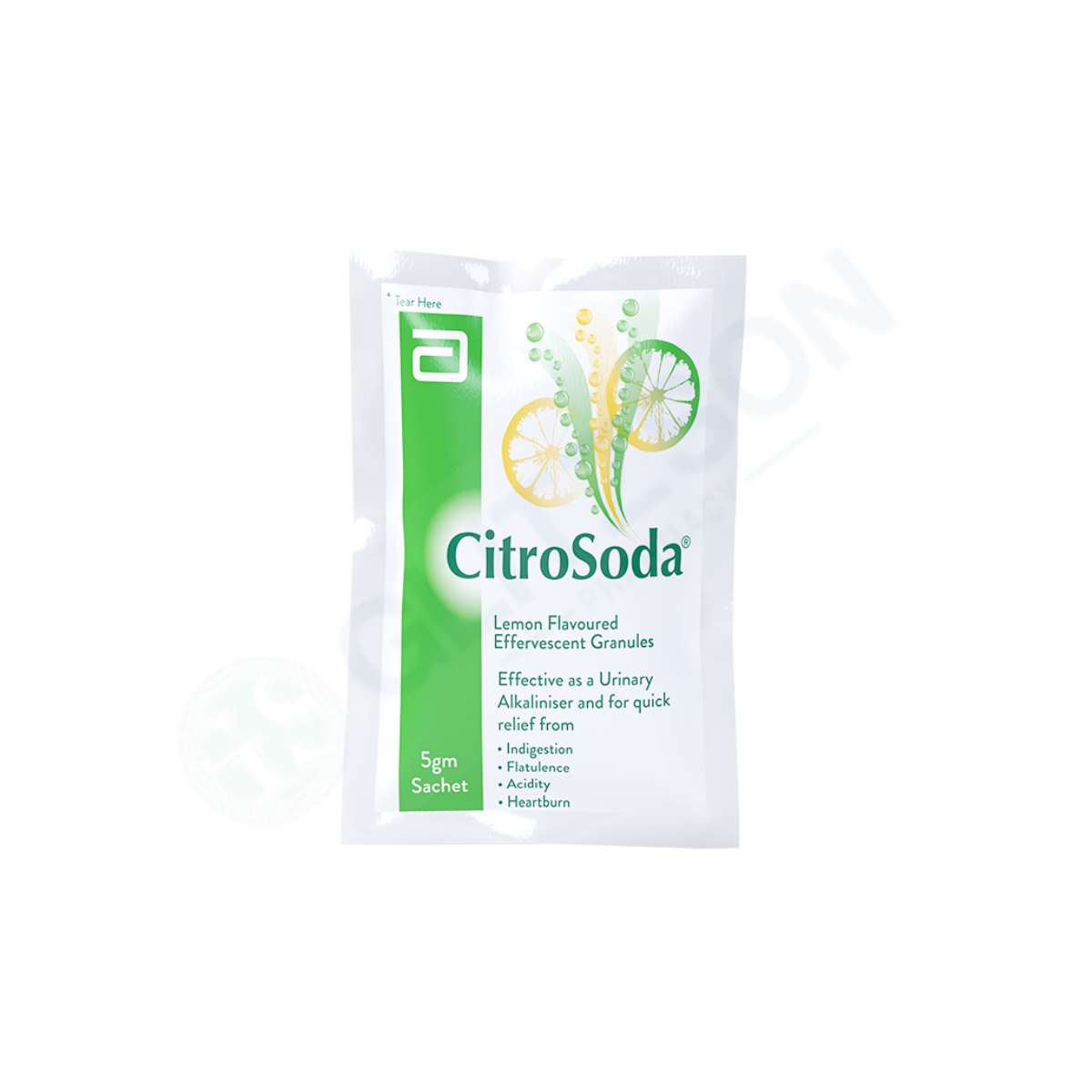 Citro Soda Powder Sachet Lemon 5g (1 Box = 20 Sachets)