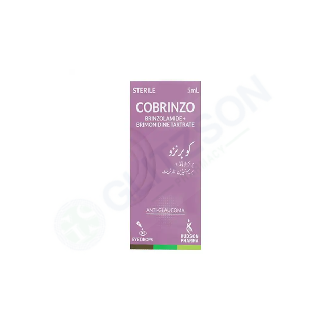 Cobrinzo Eye Drops 5ml Hover Image