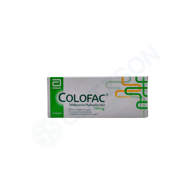 Colofac Tablets 135mg (1 Strip = 10 Tablets) Hover Image