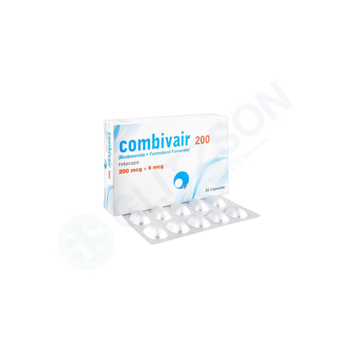 Combivair Rotacaps 200/6mcg (1 Box = 3 Strips) (1 Strip = 10 Capsules)