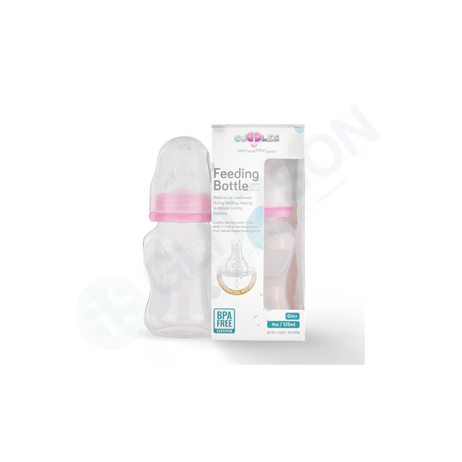 Cuddles Feeding Bottle 0m+ 125ml Hover Image