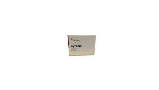 Cyrocin Tablets 500mg (1 Box = 1 Strip)(1 Strip = 10 Tablets)