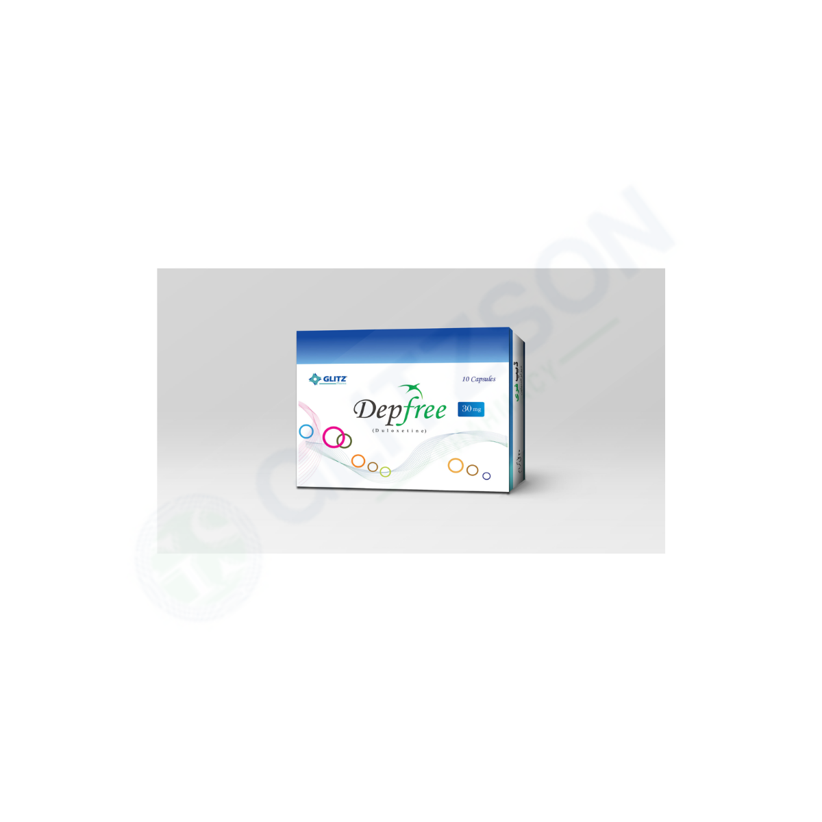 DEPFREE 30MG CAPSULE (1 BOX=1 STRIP)(1 STRIP=10 CAPSULES)