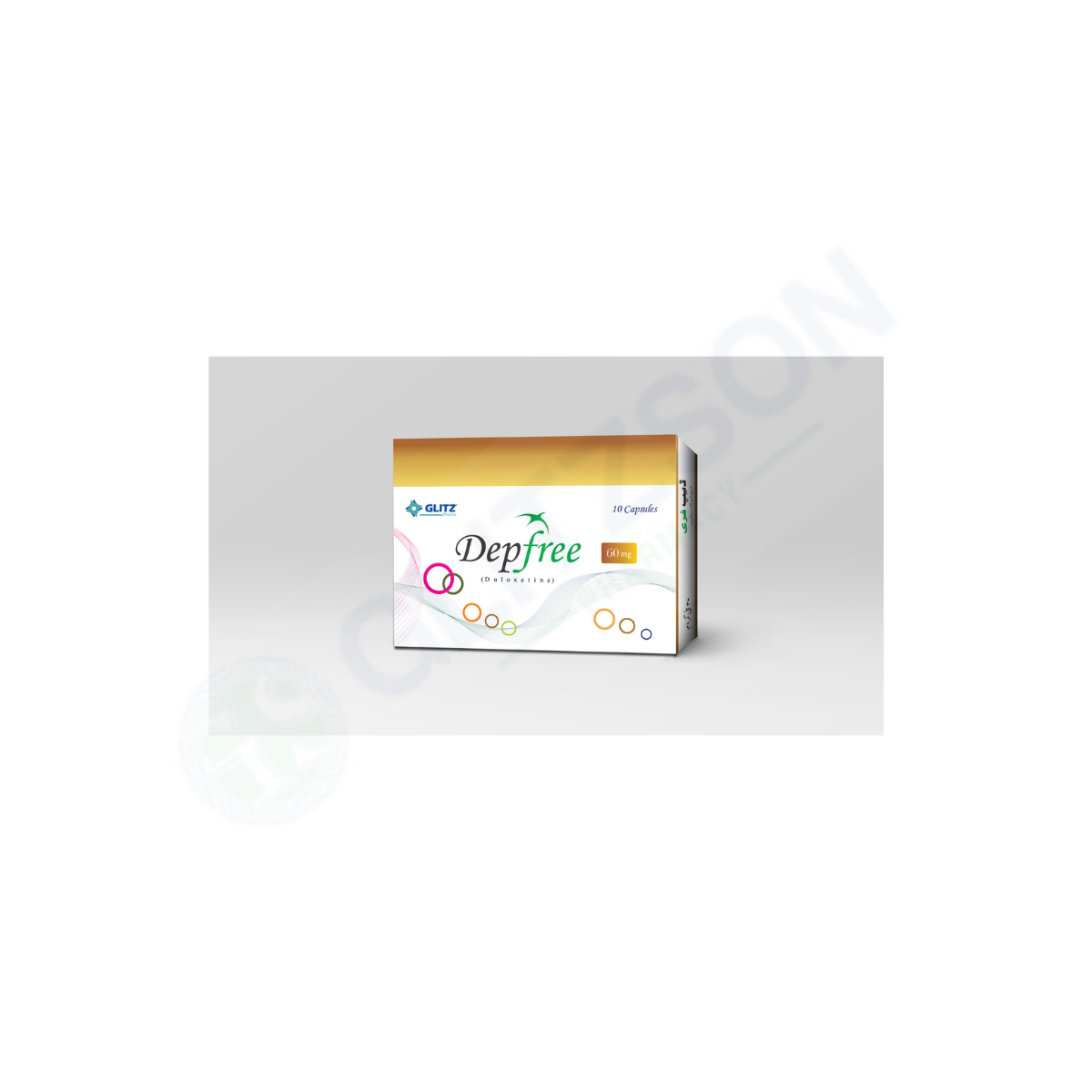 DEPFREE 60MG CAPSULE (1 BOX=1 STRIP)(1 STRIP=10 CAPSULES)