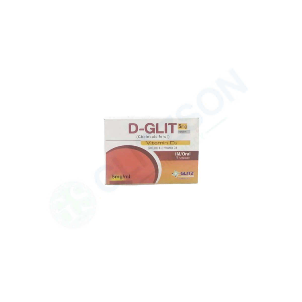 D GLIT 5MG STAT CAPSULE 200"000 IU (1 BOX= 1 CAPSULE)