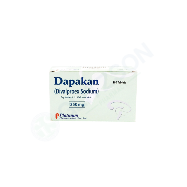 DAPAKAN 250MG TAB (1 STRIP=10TAB / 1BOX =100TAB) Hover Image