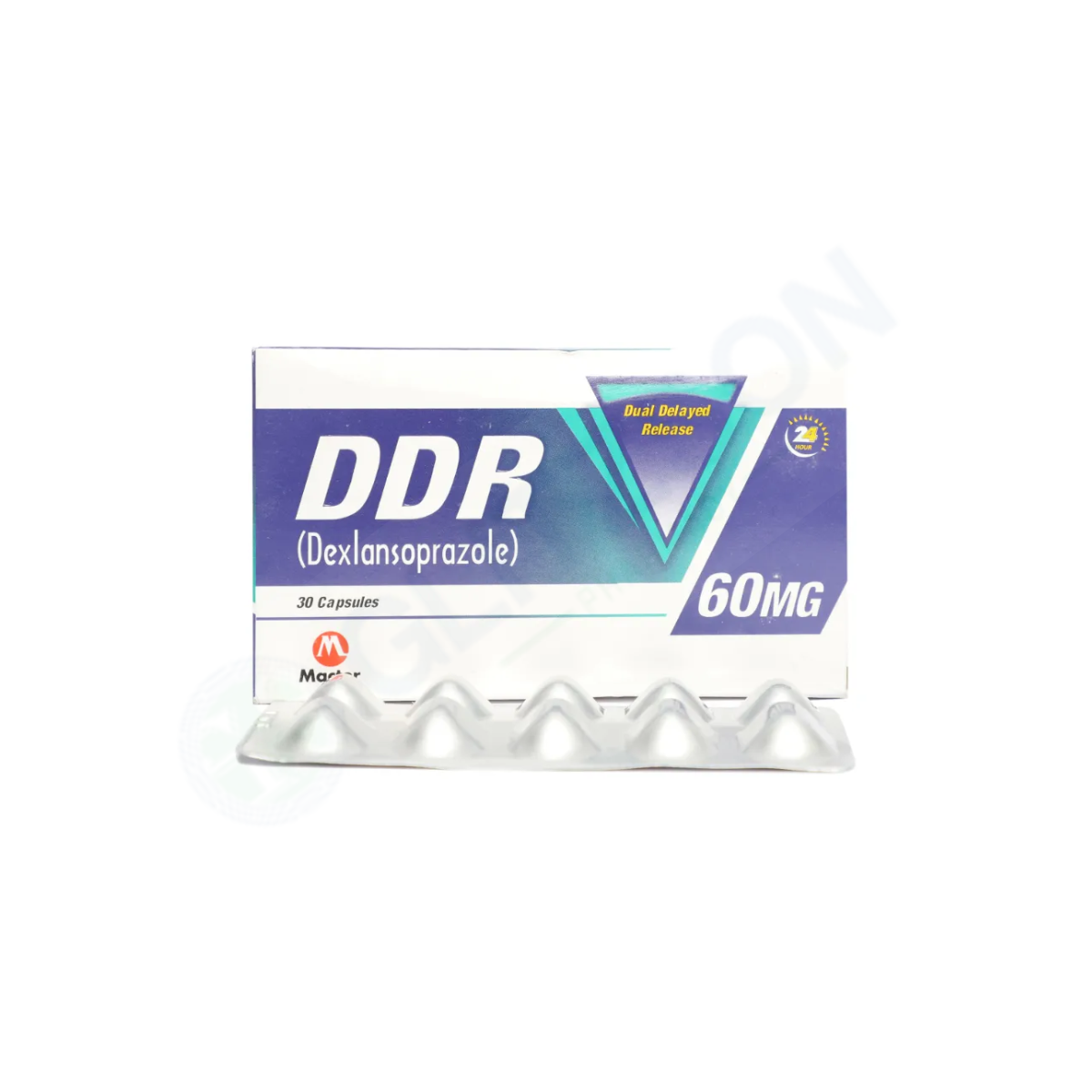 Ddr Capsules 60mg (1 Box = 3 Strips) (1 Strip = 10 Capsules)