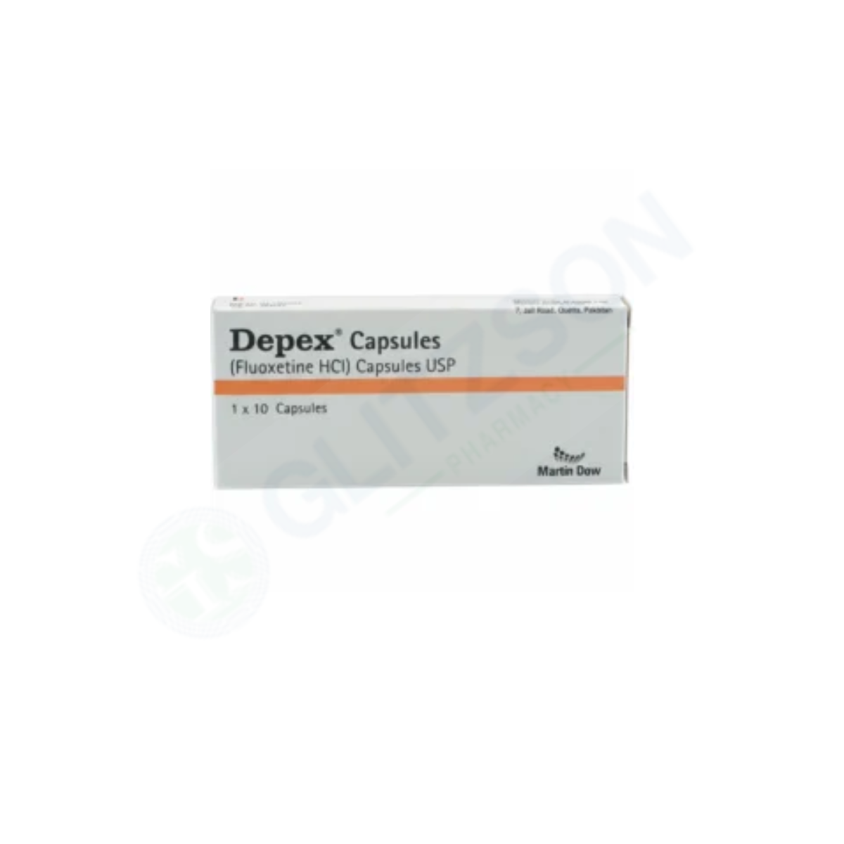 Depex Capsules 20mg (1 Box = 1 Strip)(1 Strip = 10 Capsules)