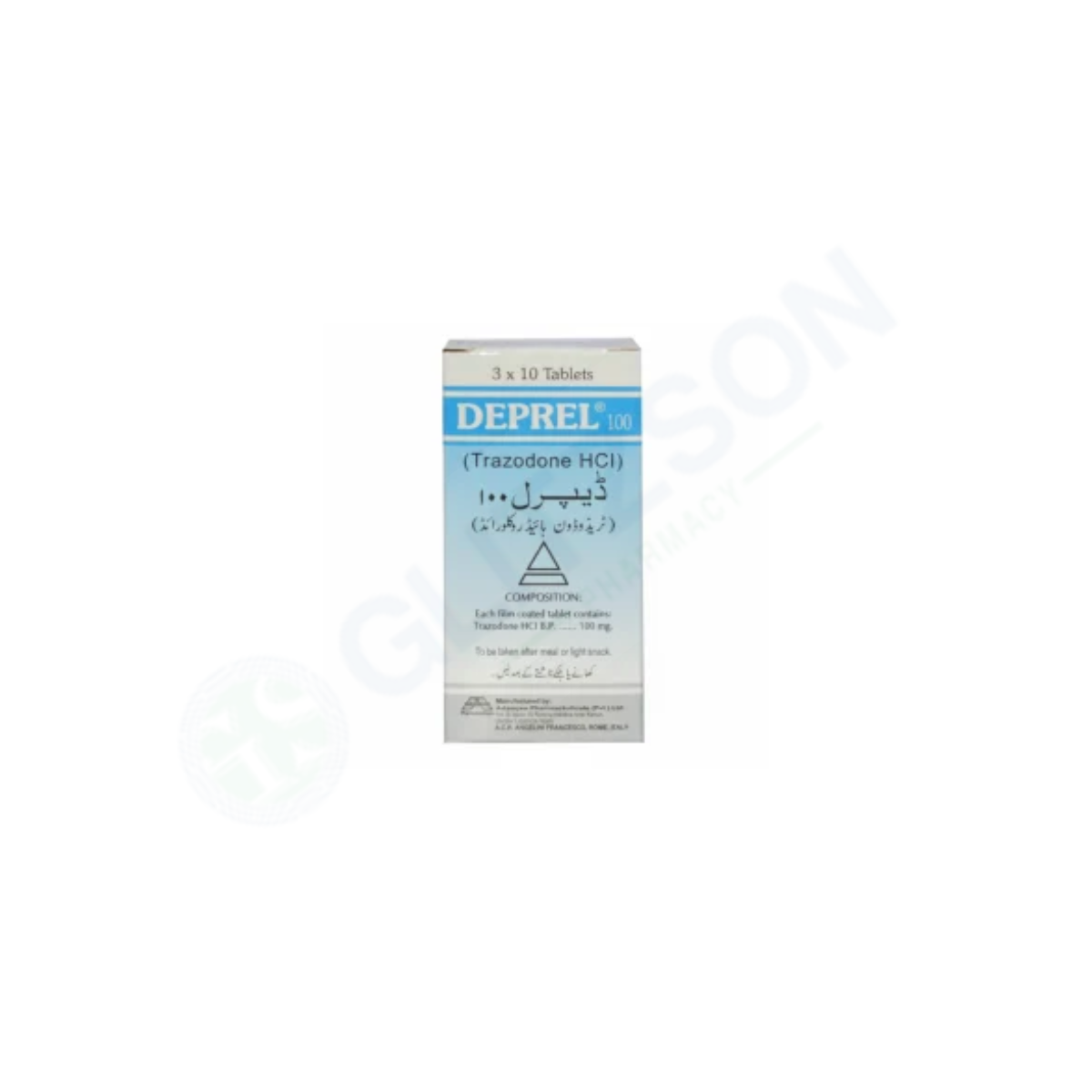 DEPREL 100MG TAB (1BOX =30TAB)