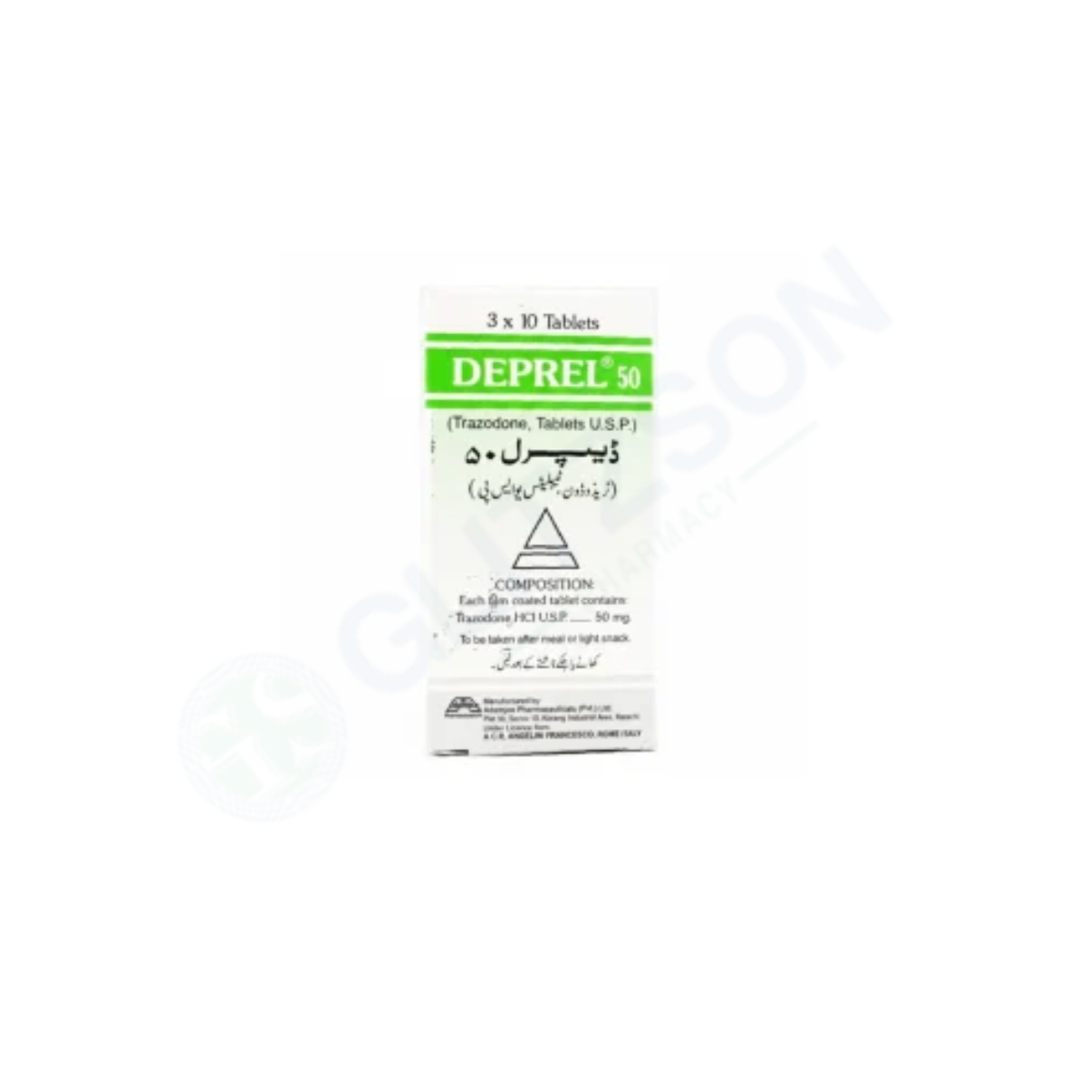 Deprel Tablets 50mg (1 Strip = 10 Tablets)