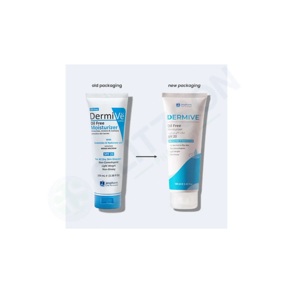Dermive Oil Free Moisturizer Lotion 100ml
