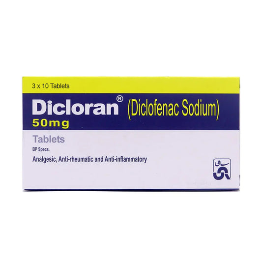 DICLORAN 50MG TAB 30S