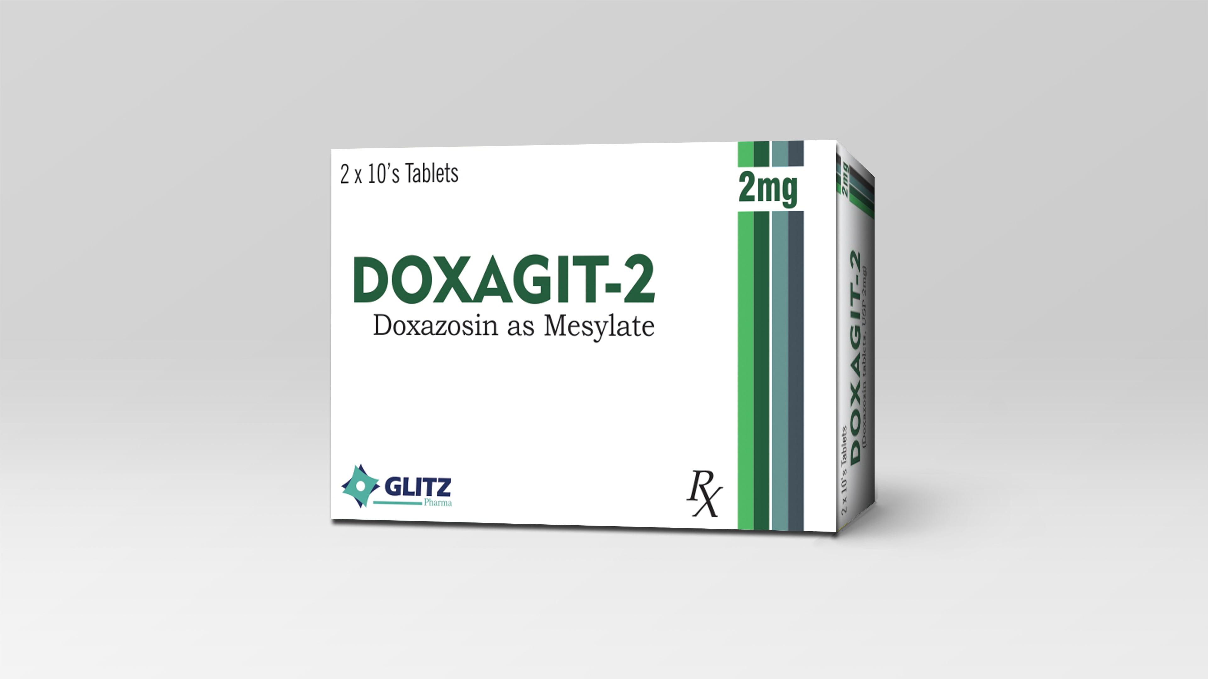 DOXAGIT 2MG TABLET(1 BOX=2 STRIPS)(1 STRIP=10 TABLETS)