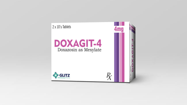 DOXAGIT 4MG TABLET(1 BOX=2 STRIPS)(1 STRIP=10 TABLETS) Hover Image