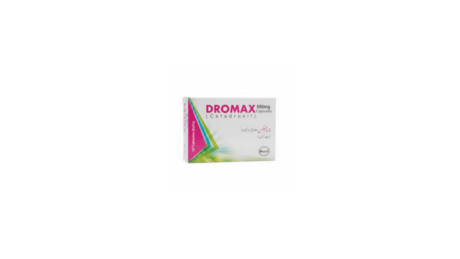 Dromax Capsules 500mg (1 Strip = 6 Capsules) Hover Image