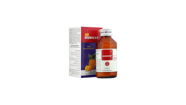 Duricef 90ml Syrup 250mg/5ml Hover Image