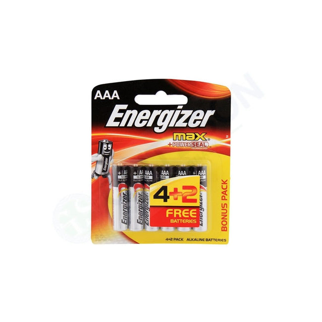 Energizer Max AA Batteries 4+2Pcs Hover Image