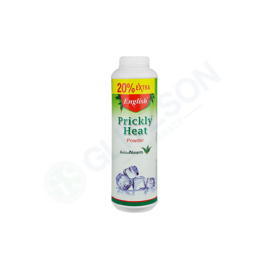 English Prickly Heat Neem Activ Large Pack Powder 220g