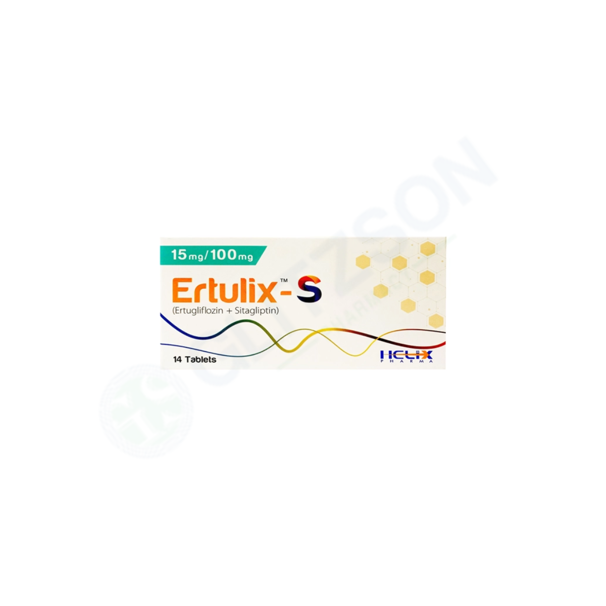 Ertulix-S Tablets 15mg/100mg (1 Box = 14 Tablets)