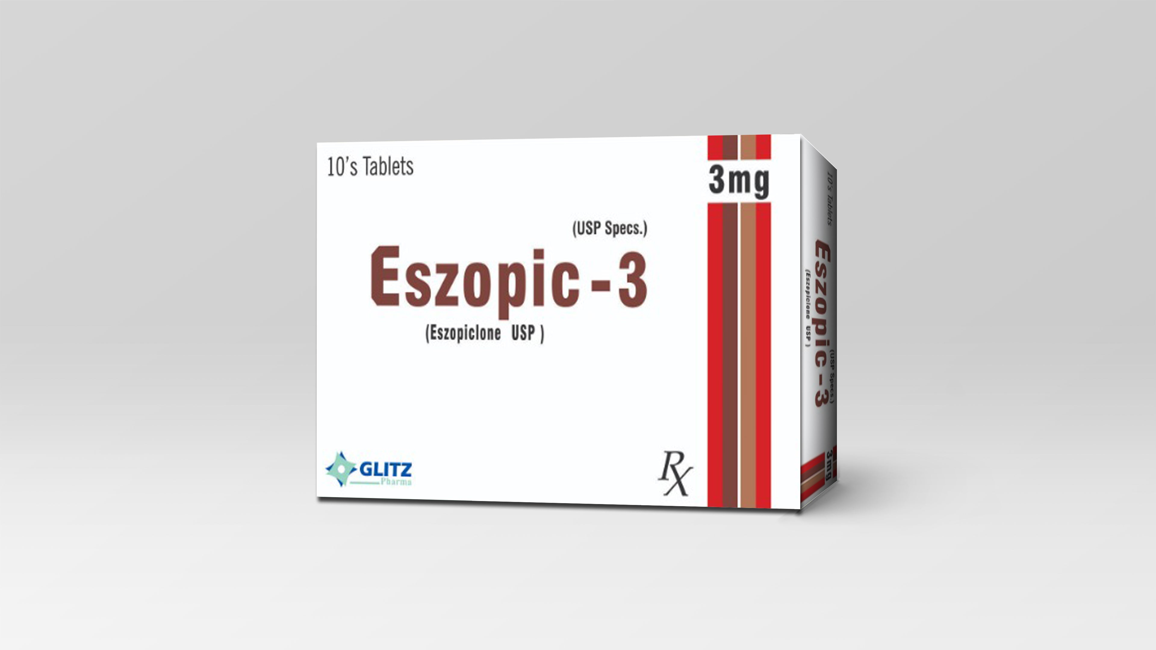 ESZOPIC 3MG TABLET(1 BOX=1 STRIP)(1 STRIP=10 TABLETS)