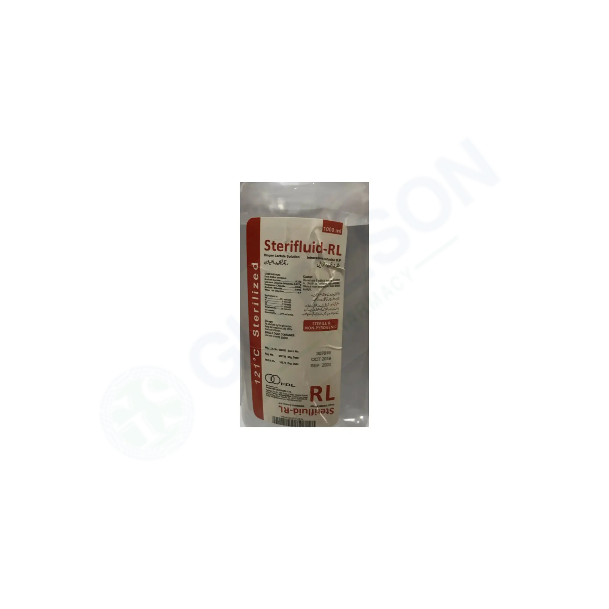 Fdl Ringer Infusion 1000ml