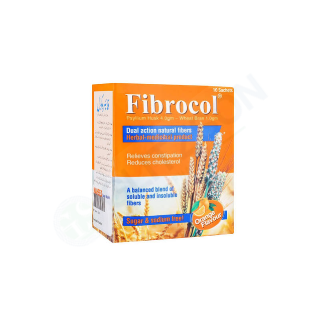 Fibrocol Husk Sachet Orange (1 Box = 10 Sachets) Hover Image