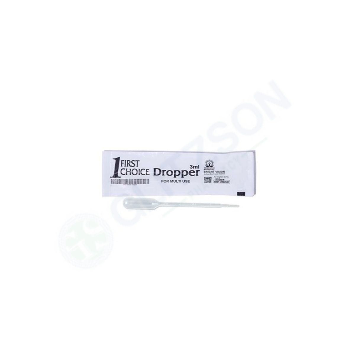 First Choice Plastic Droper 3ml