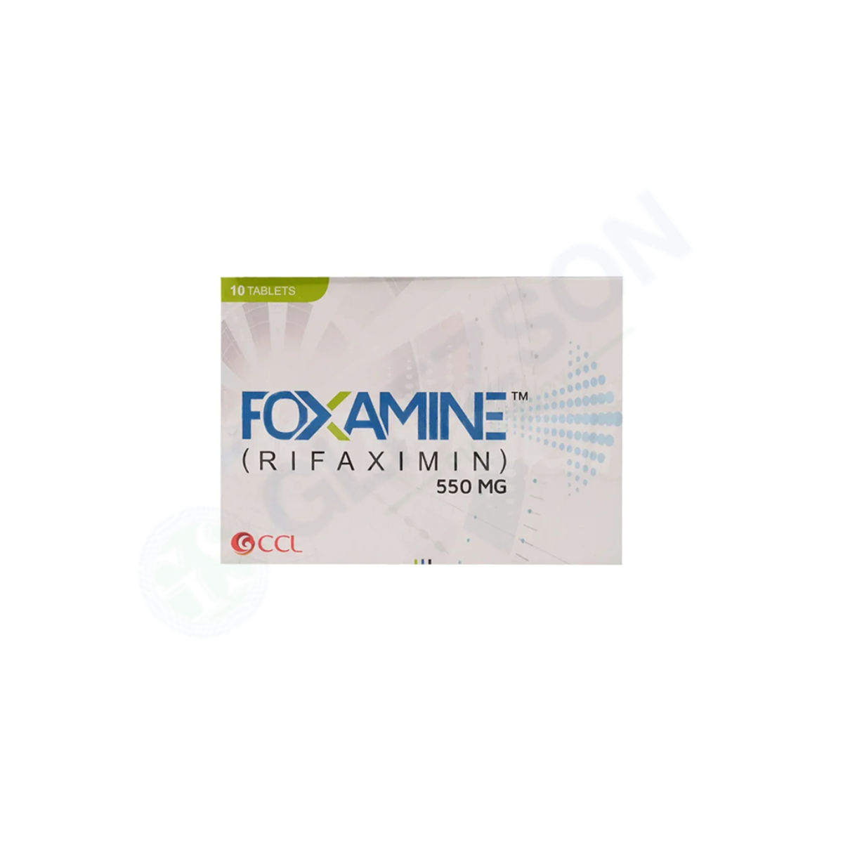 Foxamine Tablets 550mg (1 Box = 1 Strip)(1 Strip = 10 Tablets)