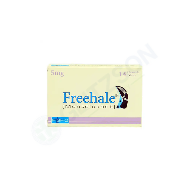 Freehale Tablets 5mg (1 Box = 2 Strips) (1 Strip = 7 Tablets) Hover Image