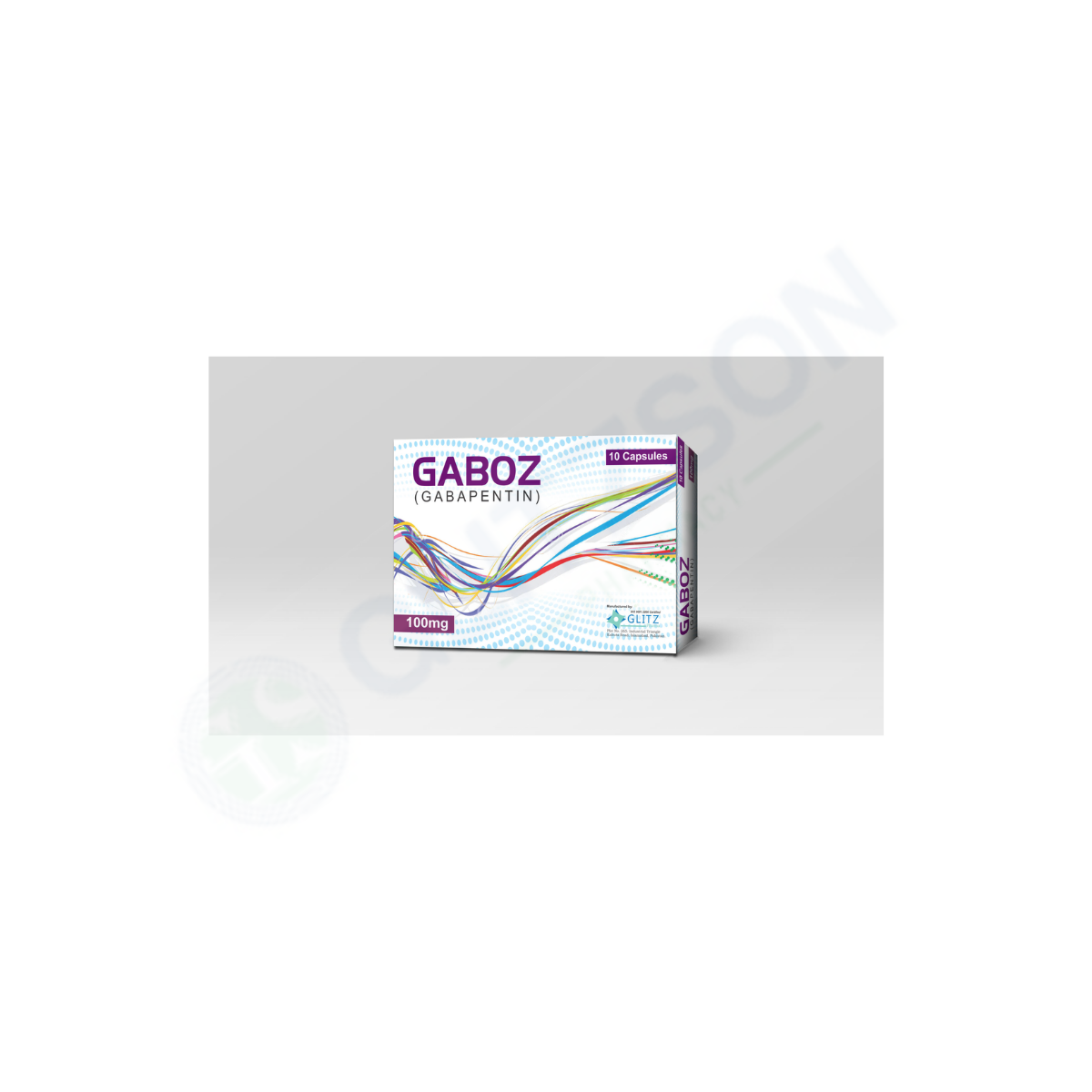 GABOZ 100MG CAPSULE (1 BOX=3 STRIPS)(1 STRIP=10 CAPSULES)