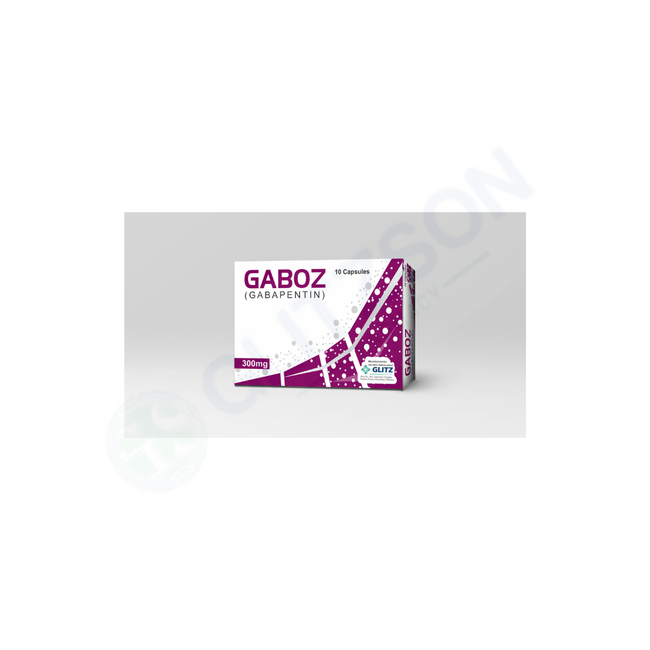 GABOZ 300MG CAPSULE (1 BOX=1 STRIP)(1 STRIP=10 CAPSULES) Hover Image