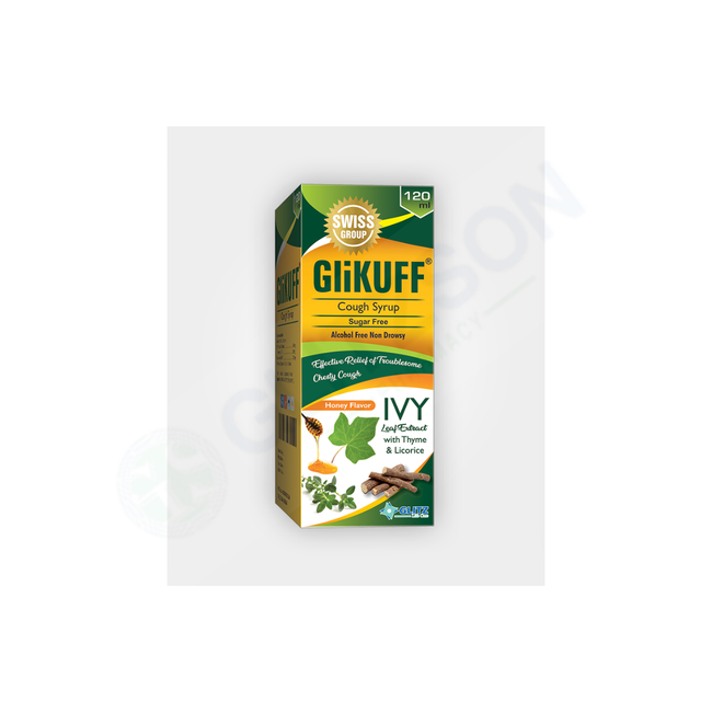 GLIKUFF COUGH SYRUP 120ML Hover Image