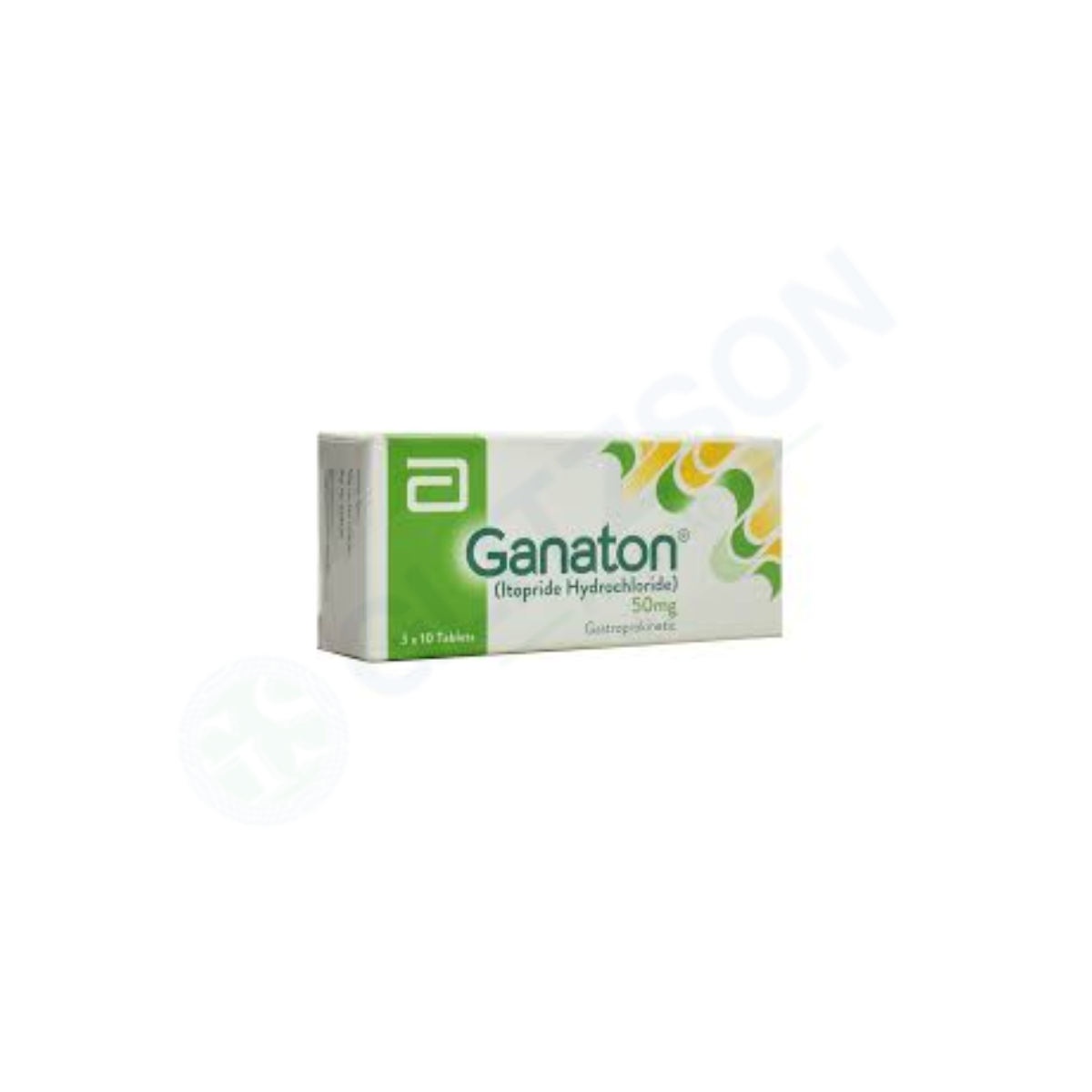 Ganaton Tablets 50mg (1 Box = 3 Strips) (1 Strip = 10 Tablets)