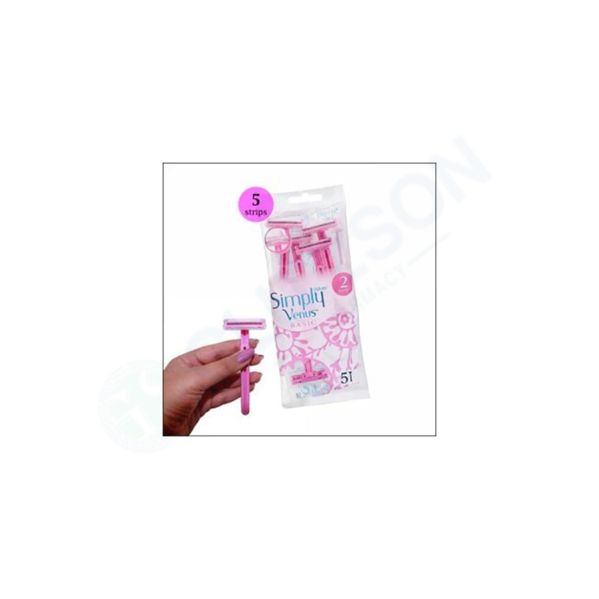 Gillette Venus Basic 5pcs lady razor