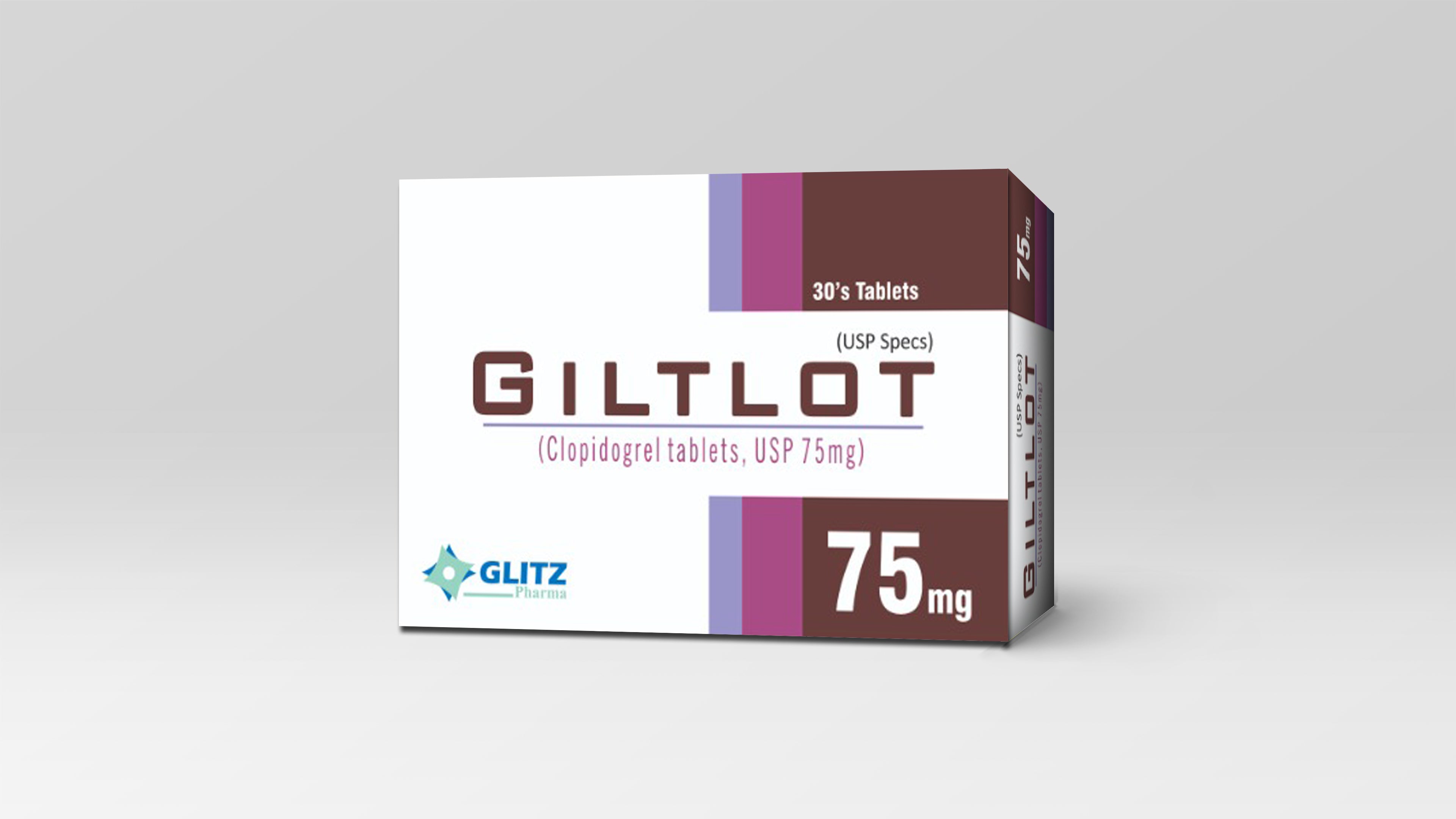 GILTLOT 75MG TABLET(1 BOX=3 STRIPS)(1 STRIP=10TABLETS)