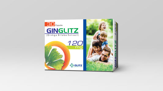 GINGLITZ 120MG CAPSULE (1 BOX=3 STRIPS)(1 STRIP=10 CAPSULES)