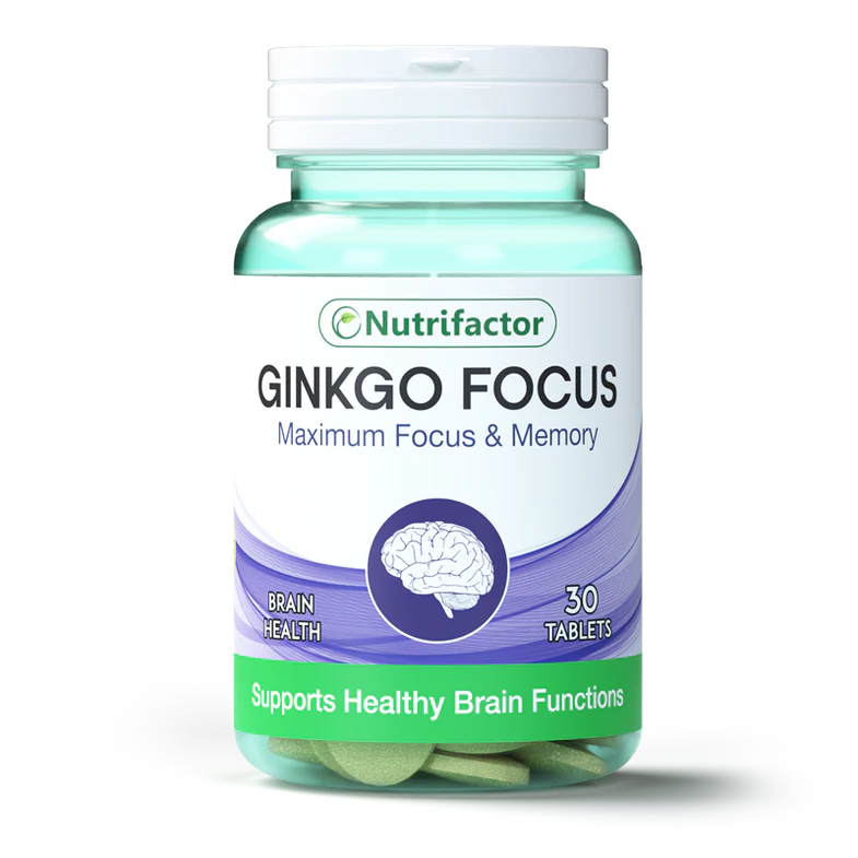 Nutrifactor Ginkgo Focus Tablets (1 Bottle = 30 Tablets)