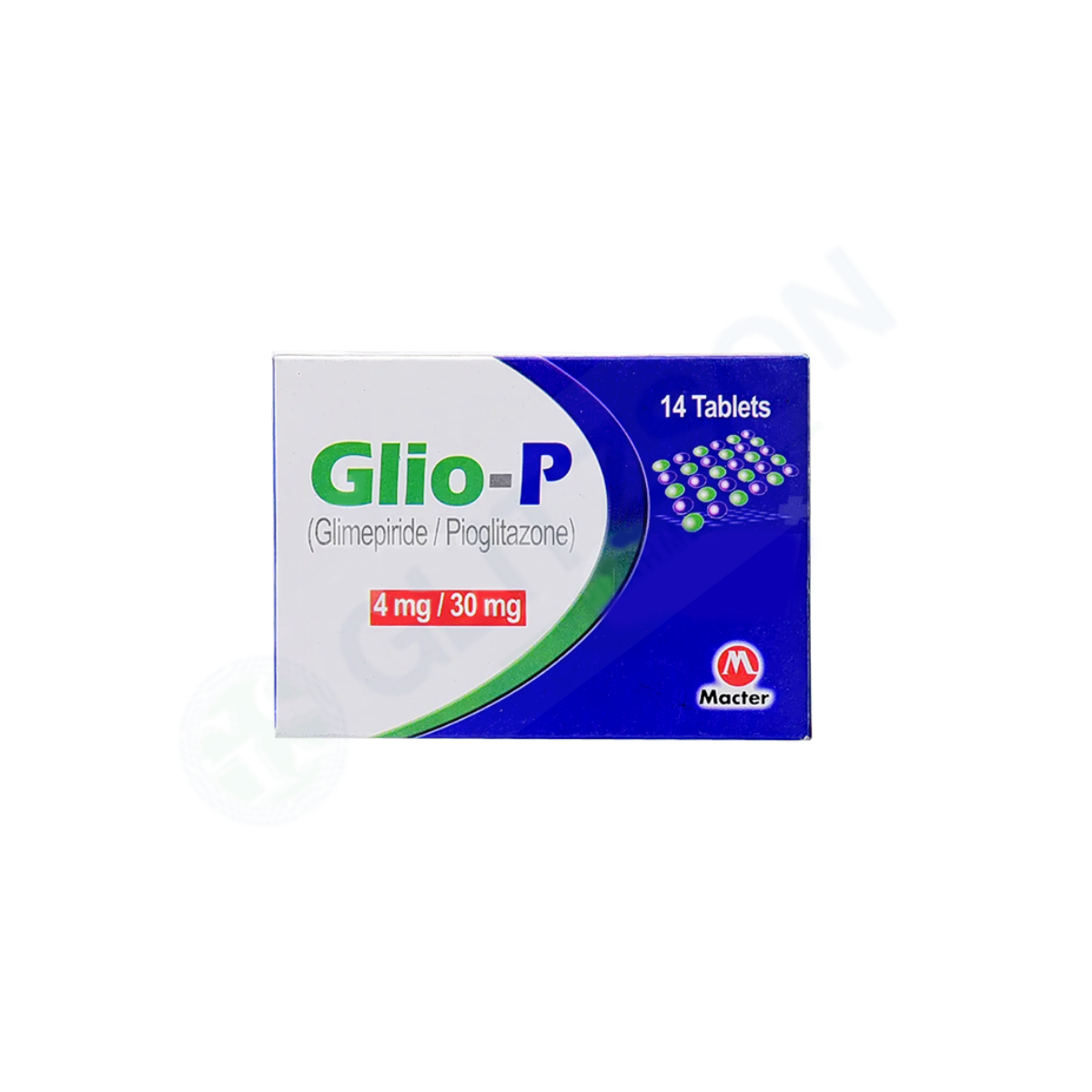 Glio-P Tablets 30mg/4mg (1 Strip = 7 Tablets)