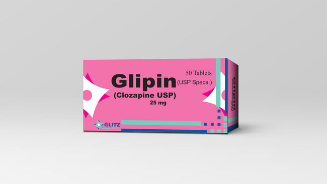 GLIPIN 25MG TABLET(1 BOX= 5 STRIPS)(1 STRIP=10 TABLETS) Hover Image