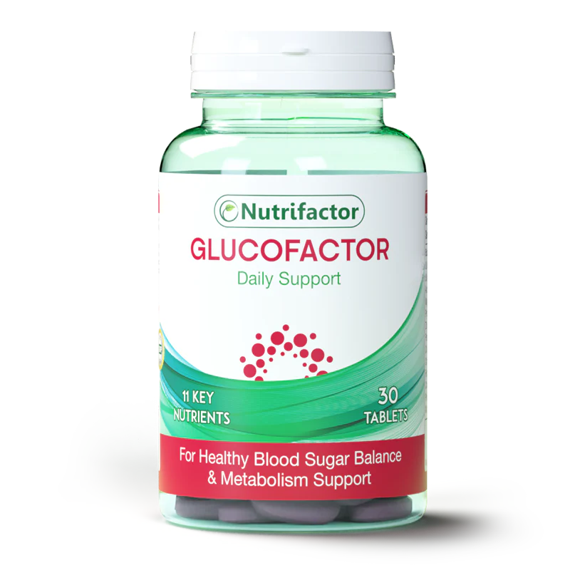 Nutrifactor Glucofactor Tablets (1 Bottle = 30 Tablets)