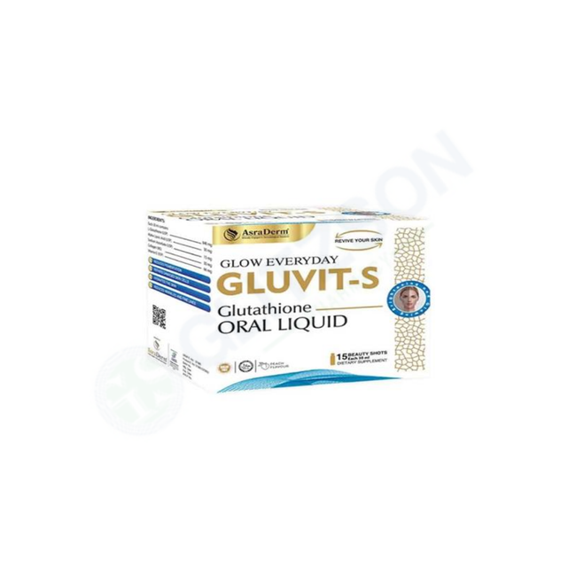 Gluvit-S Glutathione Oral Liquid 30ml Hover Image