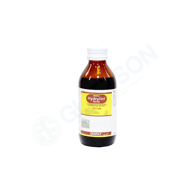 Hydryllin Syrup 120ml Hover Image