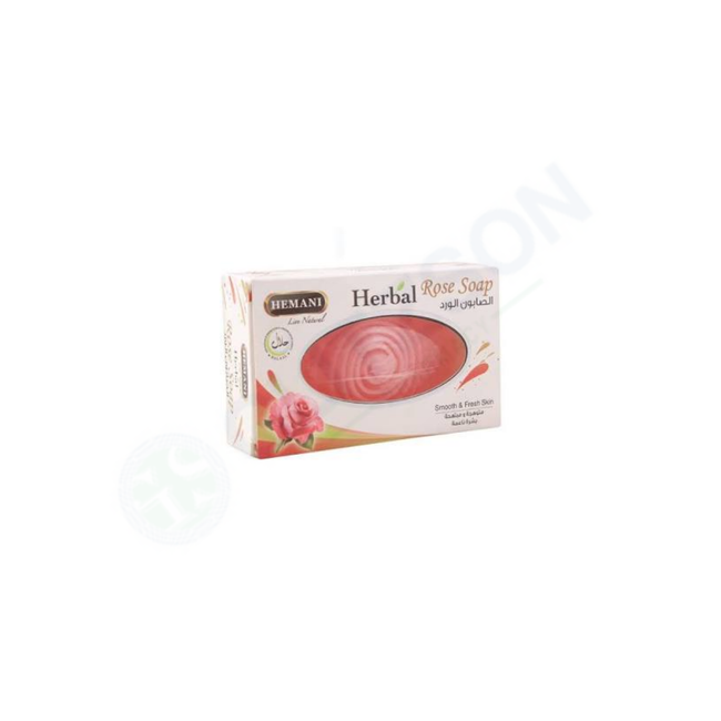 Hemani Herbal Rose Soap 100g Hover Image