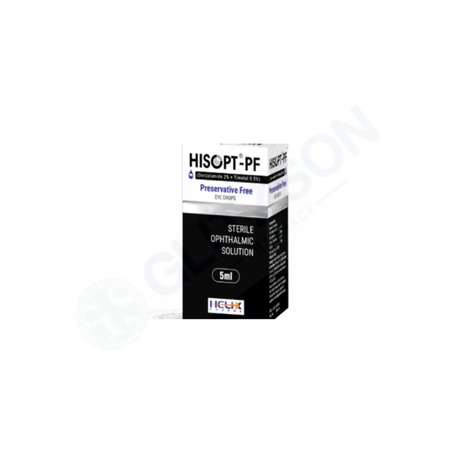 Hisopt-PF Eye Drops 5ml Hover Image