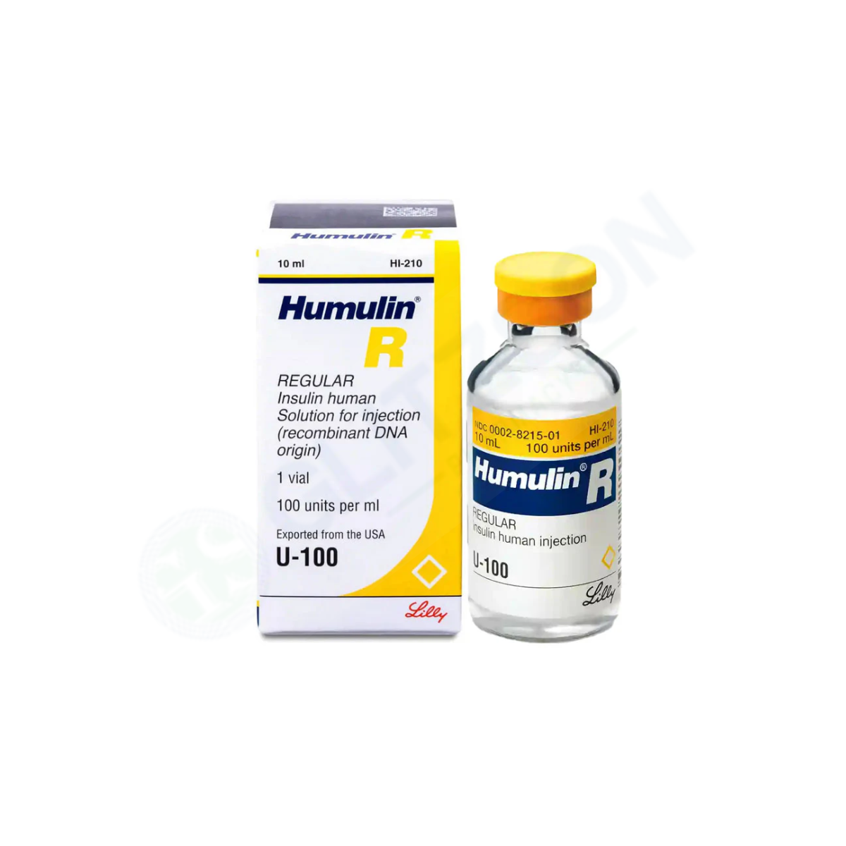 Humulin-R Injection 100Iu/ml 10ml (1 Box = 1 Injection)