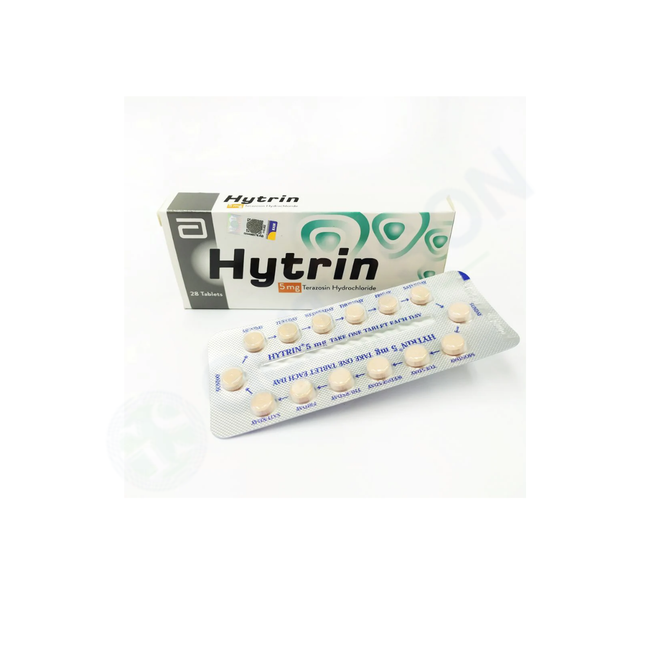 Hytrin Tablets 5mg (1 Strip = 10 Tablets) Hover Image